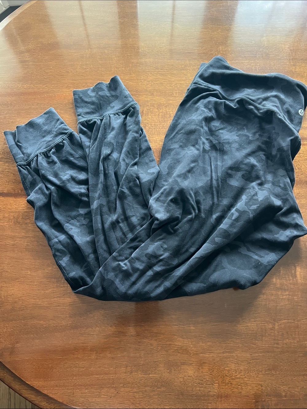 lululemon athletica Black Camo High-Rise Joggers